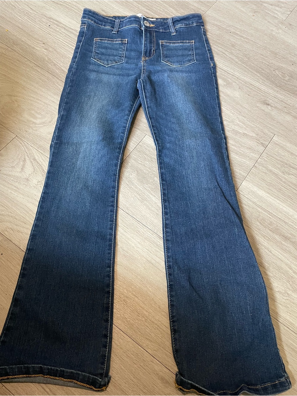 Levi's Dark Blue Kids Flared Jeans